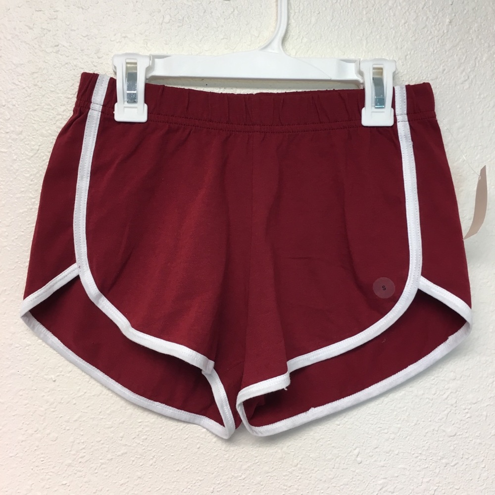 Red dolphin shorts